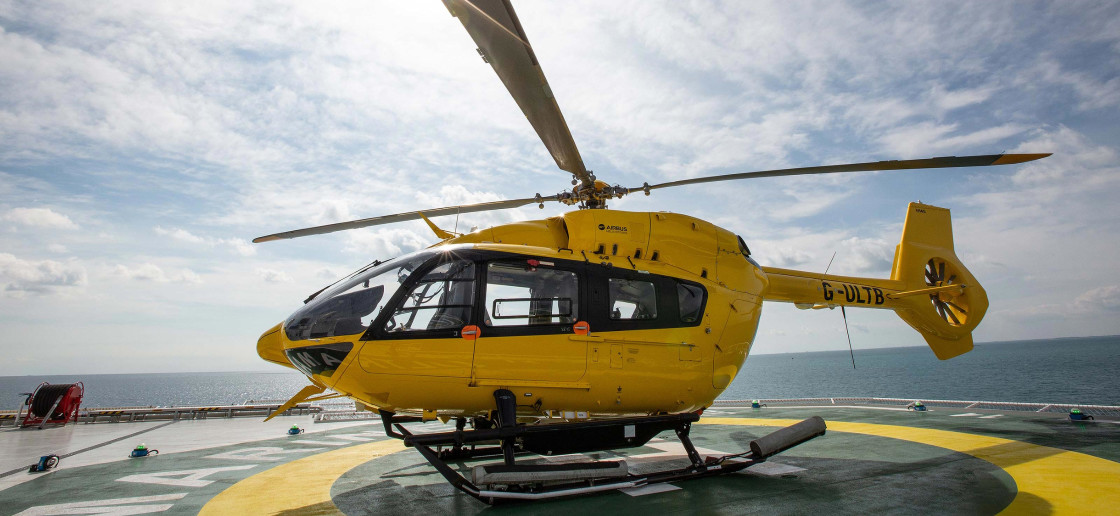 Twin Engine Helicopter