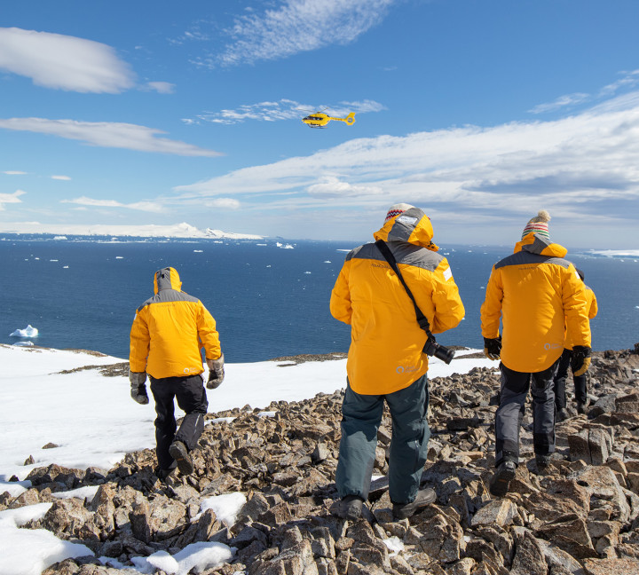 Antarctica by Helicopter: Crossing the Circle and the Peninsula