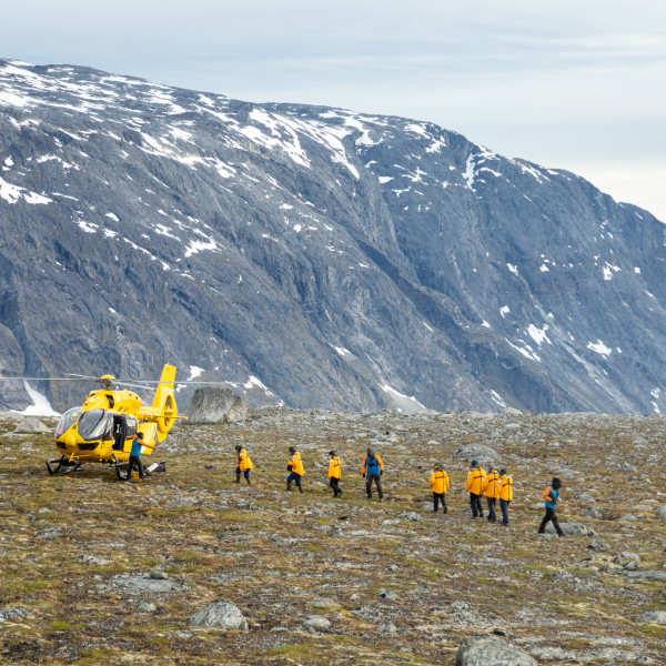 Exclusive Heli-Landing