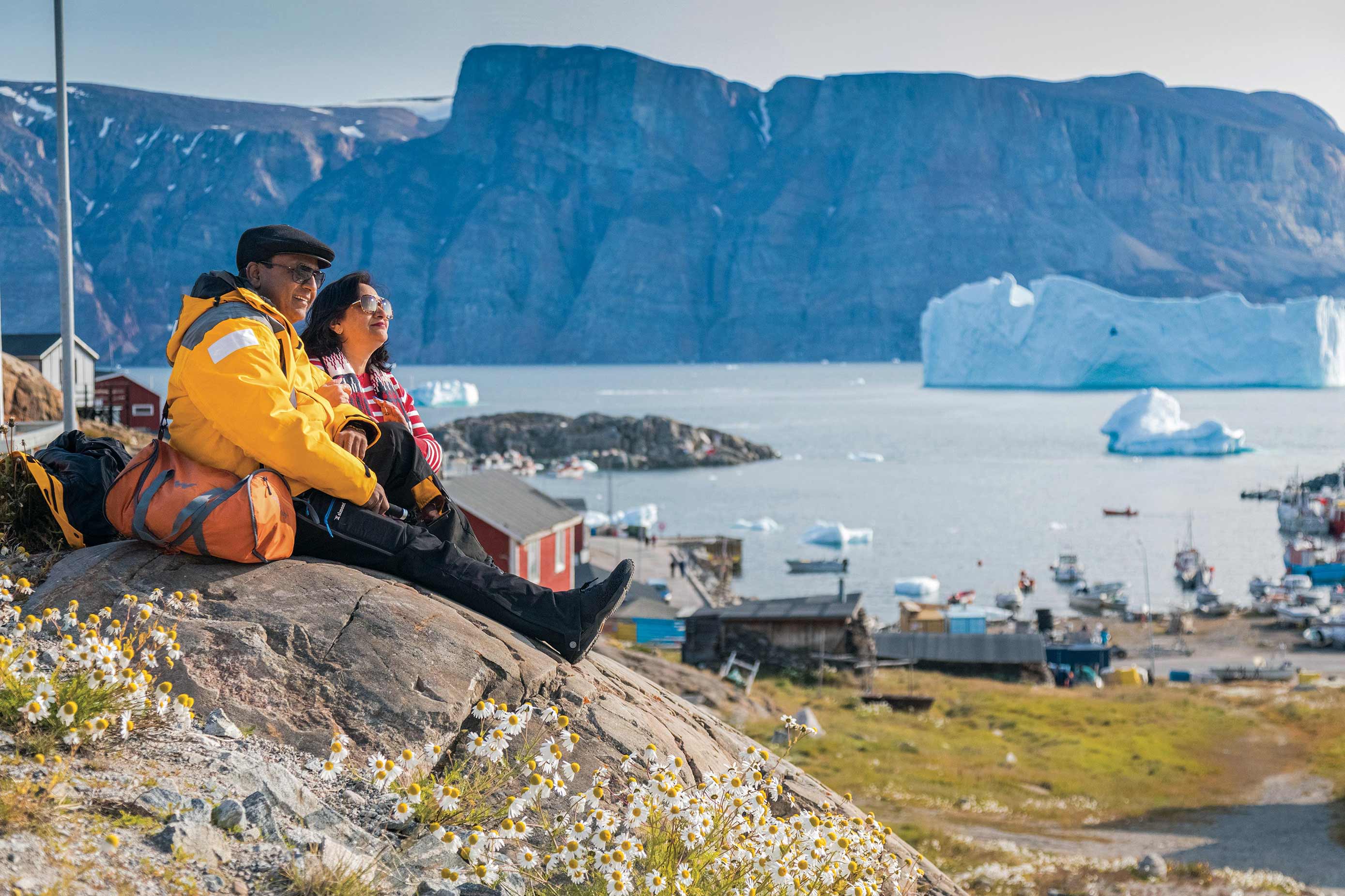 Community visit in Uumannaq, West Greenland