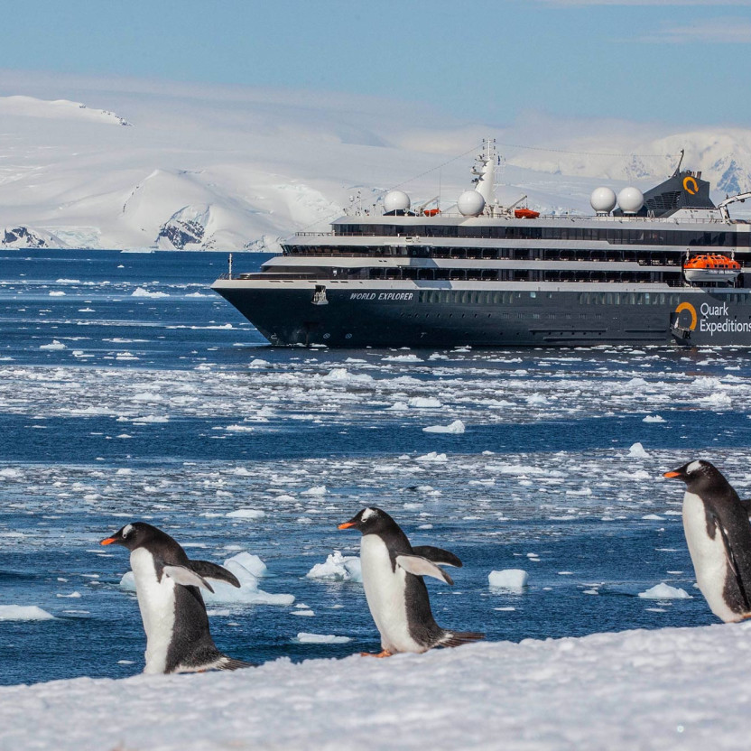 World Explorer in Antarctica