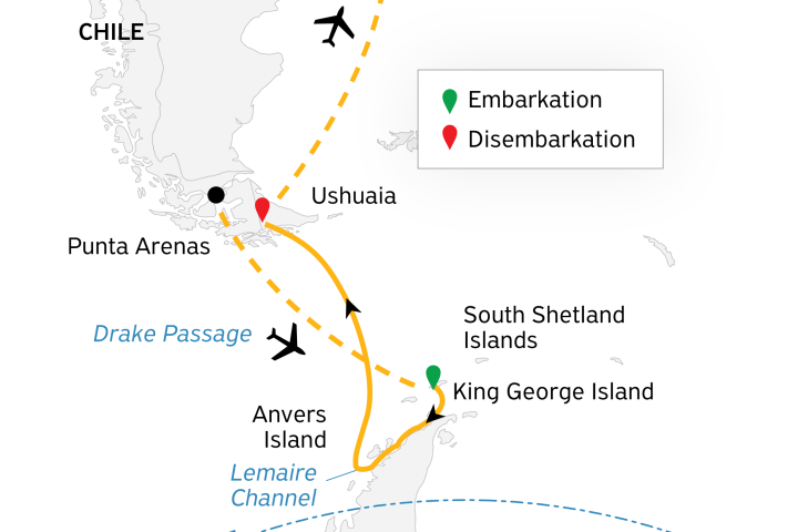 Antarctic Express: Fly South, Sail North