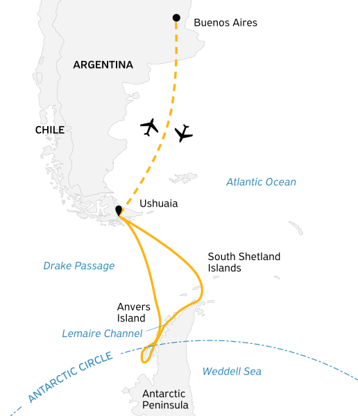Antarctic Peninsula: Crossing the Circle