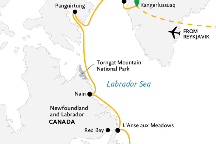 Greenland to Newfoundland: Mountains, Wildlife and Viking History