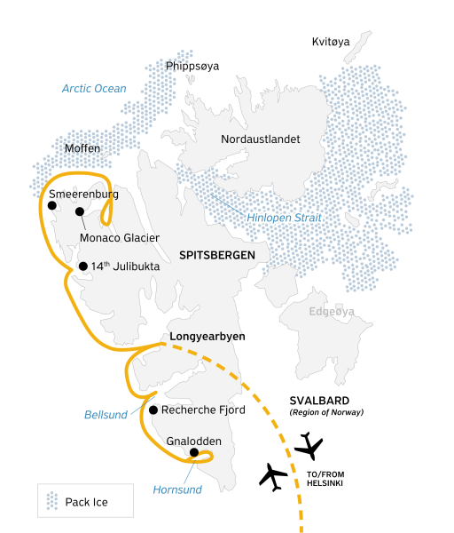 Svalbard in Spring: Sea Ice, Pristine Snow and Wildlife